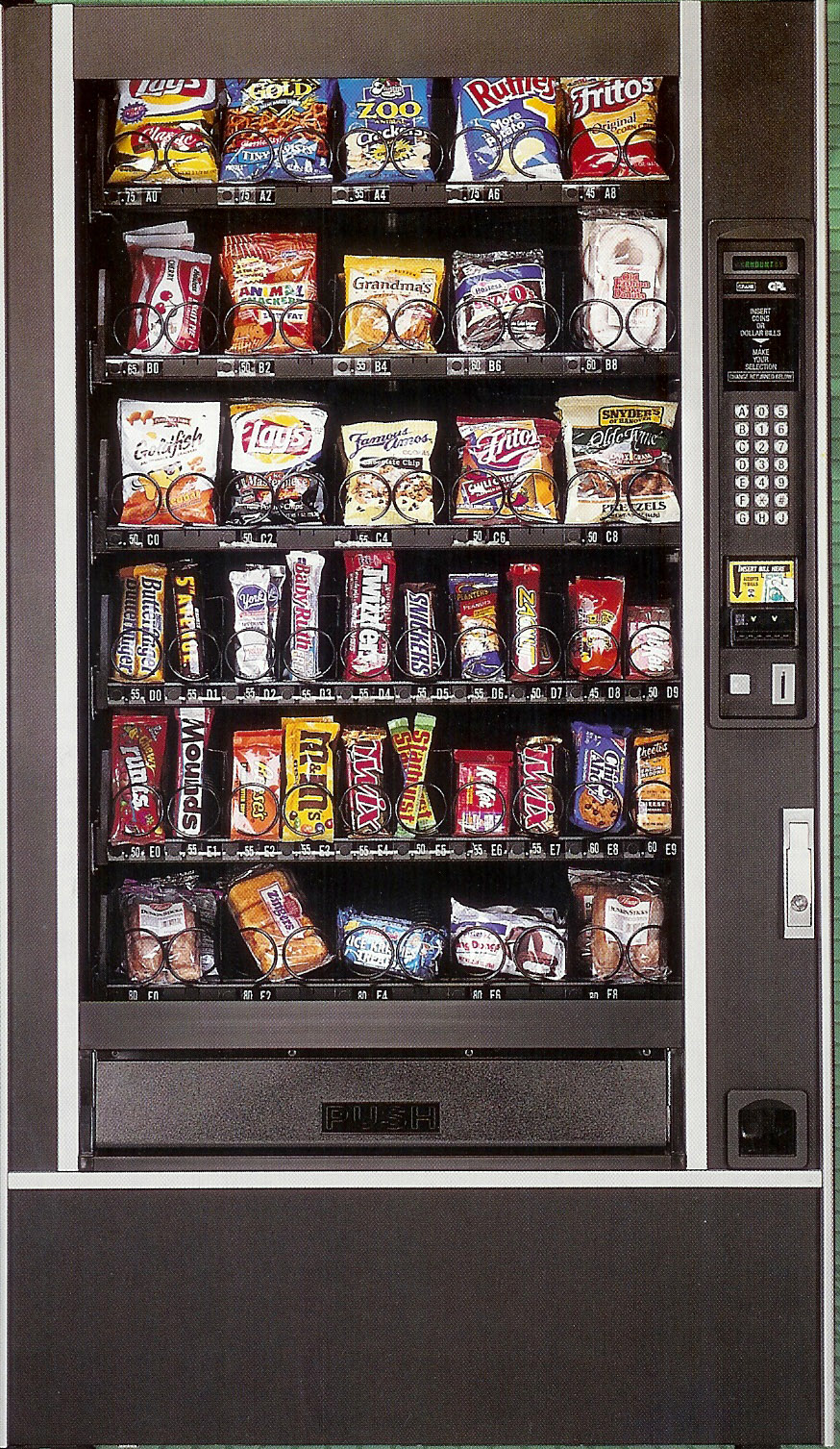 GPL 160 snack vending machine